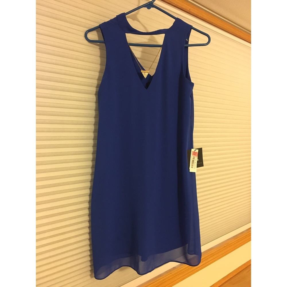 Navy blue dress— BRAND NEW, never worn!